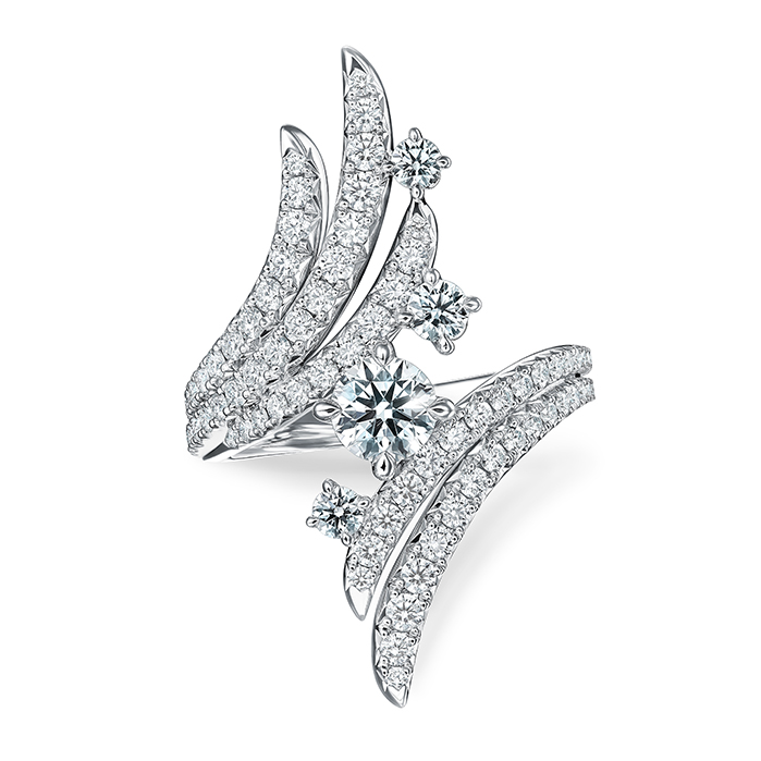 Vela Bypass Cocktail Ring