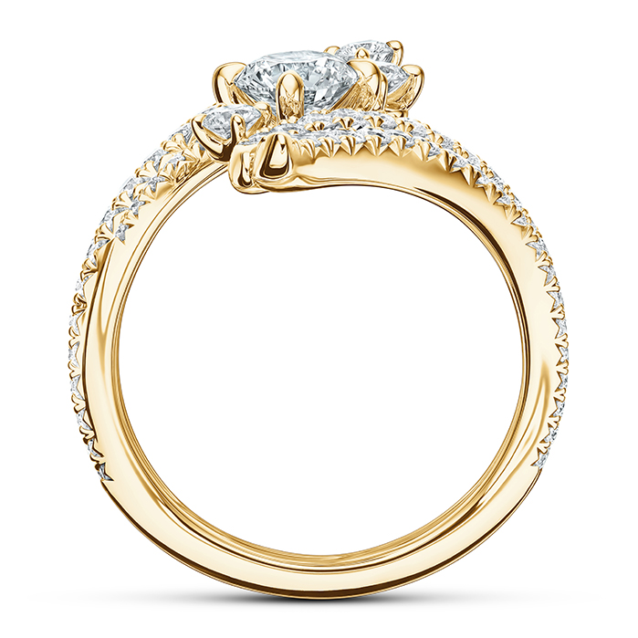Vela Bypass Cocktail Ring
