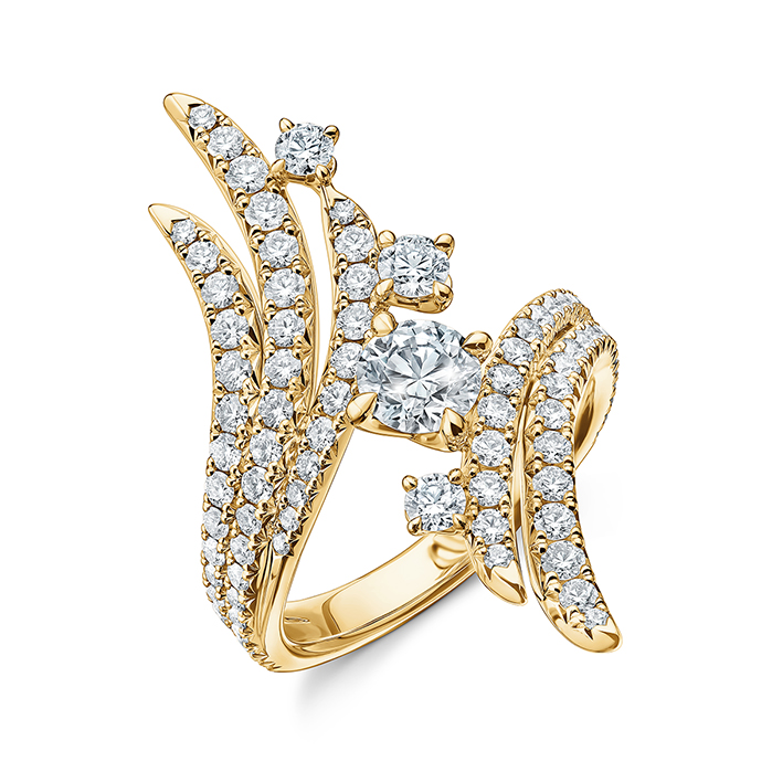 Vela Bypass Cocktail Ring